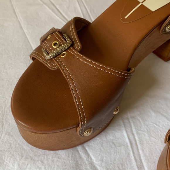 Dolce Vita Yandy Heels Cognac Leather US7.5 - Picture 4 of 13